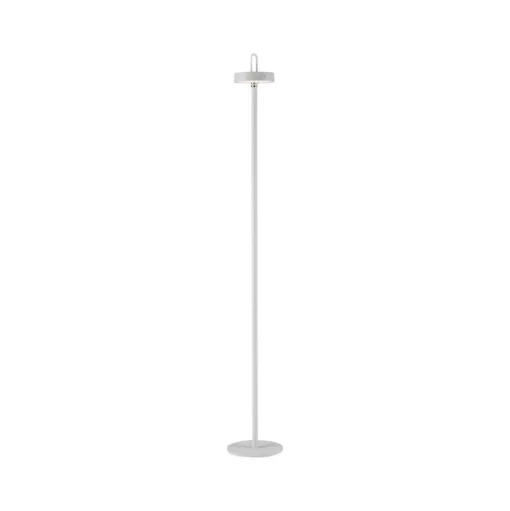 JUST LIGHT. Amag LED vloerlamp, wit, ijzer, IP44