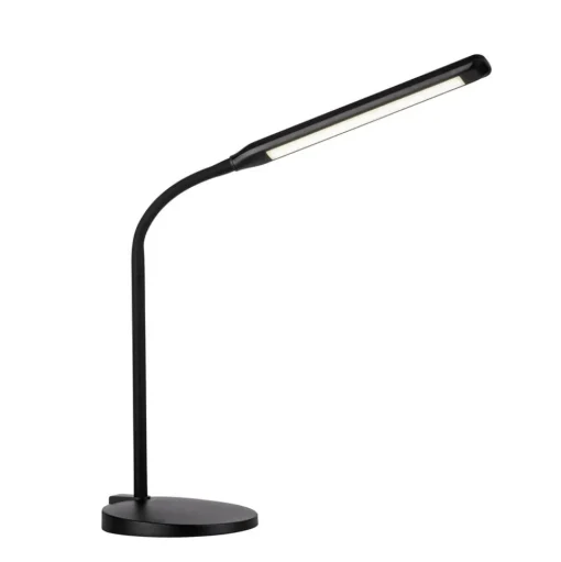 JUST LIGHT. Elly LED tafellamp, ABS, CCT, dimbaar zwart