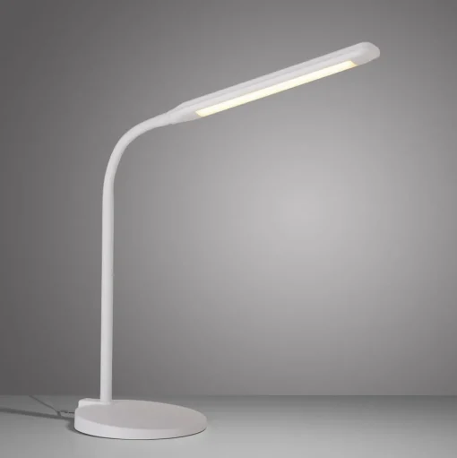 JUST LIGHT. Elly LED tafellamp, ABS, CCT, dimbaar, wit
