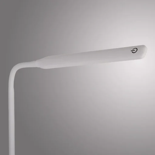 JUST LIGHT. Elly LED tafellamp, ABS, CCT, dimbaar, wit