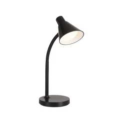 JUST LIGHT. LED tafellamp Pixie, kunststof, zwart