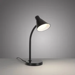 JUST LIGHT. LED tafellamp Pixie, kunststof, zwart