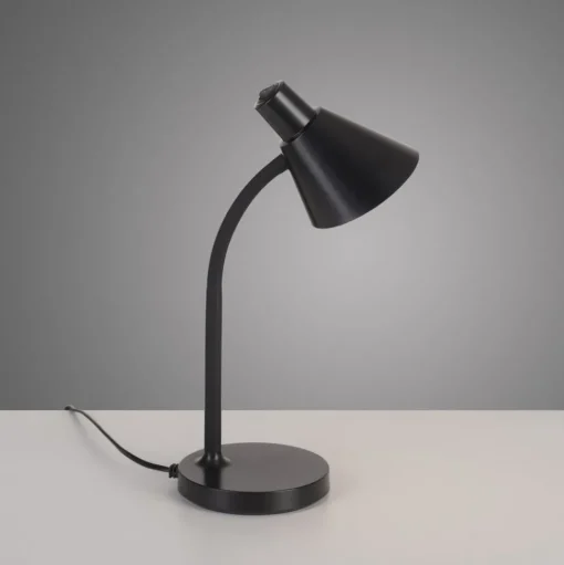 JUST LIGHT. LED tafellamp Pixie, kunststof, zwart
