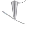 JUST LIGHT. Swat vliegenklopper, op batterijen, zilver
