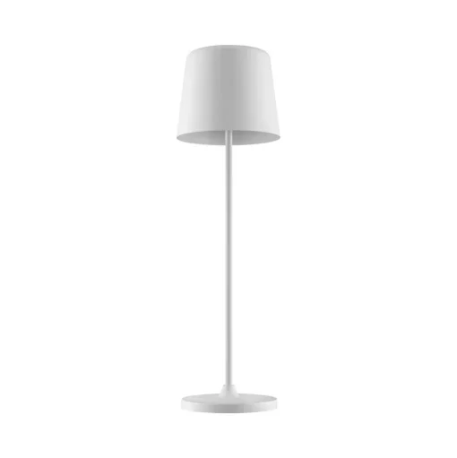 Kaami LED tafellamp, dimbaar mat wit