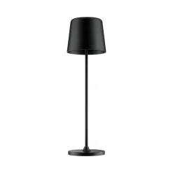 Kaami LED tafellamp, dimbaar zwart mat
