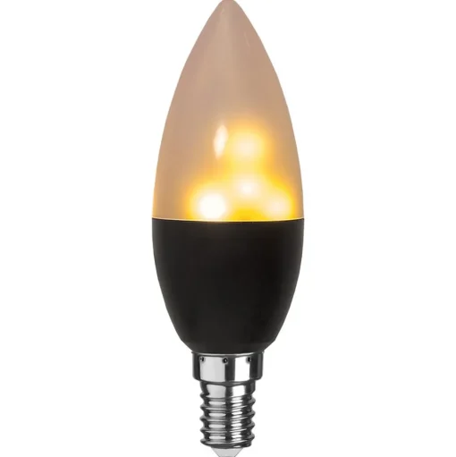 Kaarslamp E14 Vlamlamp 1.800K