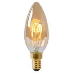 Kaarslamp E14 3W 2.200K dimbaar