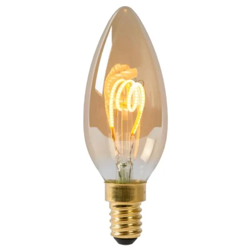 Kaarslamp E14 3W 2.200K dimbaar