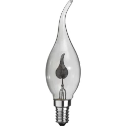 Kaarslamp E14 3W met vlameffect