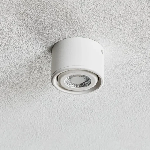 Kantelbare kop - LED downlight Anzio, wit