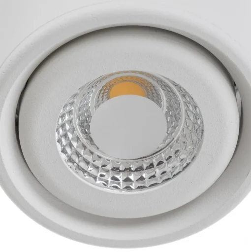 Kantelbare kop - LED downlight Anzio, wit