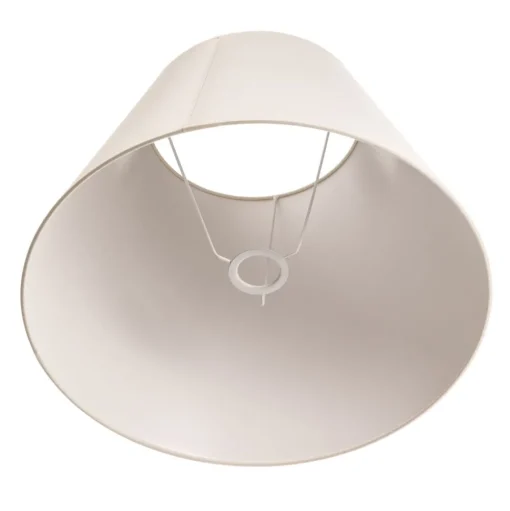 Kap Sofia hoogte 31 cm, ecru/wit