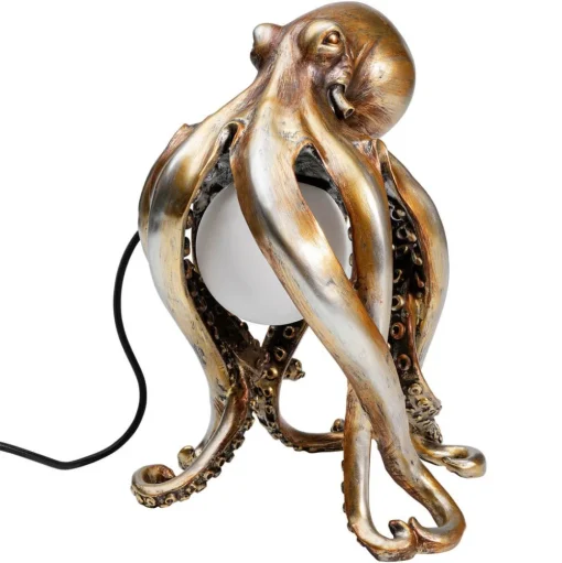 Kare Animal Octopus tafellamp in goud
