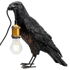 Kare Animal tafellamp Crow in de vorm van een kraai