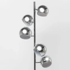Kare Calotta - vloerlamp glanzend chroom