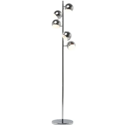 Kare Calotta - vloerlamp glanzend chroom