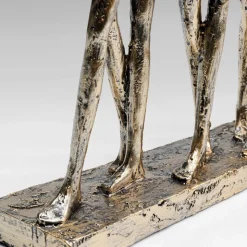 KARE decoratief figuur hand in hand, goudkleurig, hoogte 27 cm
