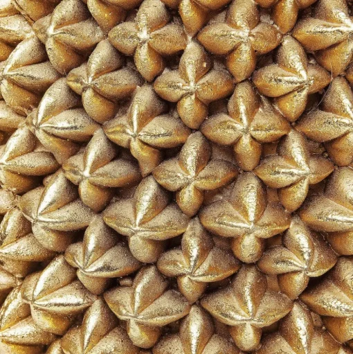 KARE decoratieve vaas Ananas, hoogte 50 cm, polyresin, handgemaakt