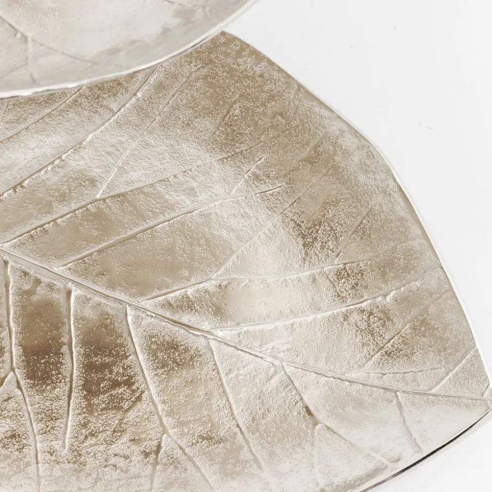 KARE Etagere Blad, aluminium, vernikkeld, hoogte 46 cm