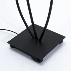 Kare Flexibele 3-lamps vloerlamp Mocca Tre
