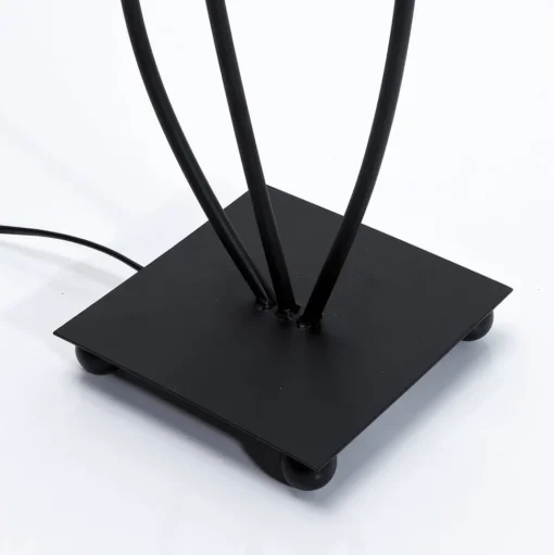 Kare Flexibele 3-lamps vloerlamp Mocca Tre