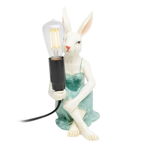 KARE Girl Rabbit tafellamp van polyresin