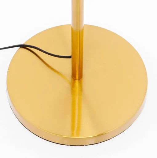 Kare Gouden Beker Bal vloerlamp goud