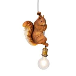 Kare Hanglamp met eekhoorn model