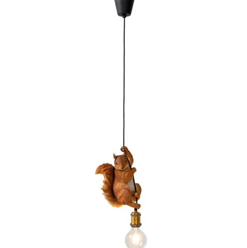Kare Hanglamp met eekhoorn model