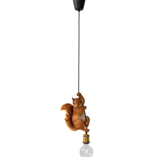 Kare Hanglamp met eekhoorn model