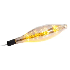 Kare LED lamp E27 3 W 2.200 K Vuurwerk lang