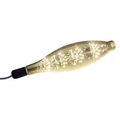 Kare LED lamp E27 3 W 2.200 K Vuurwerk lang