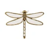 KARE Libelle Spiegel wandobject, polyresin, glas, goud