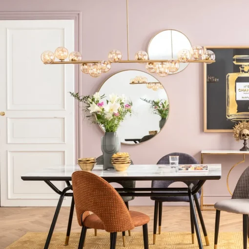 Kare Scala Balls hanglamp, goud