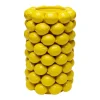 KARE Vaas Citroensap, hoogte 43 cm, Ø 26 cm, porselein, geel