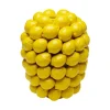KARE Vaas Citroensap, hoogte 40 cm, Ø 31 cm, porselein, geel