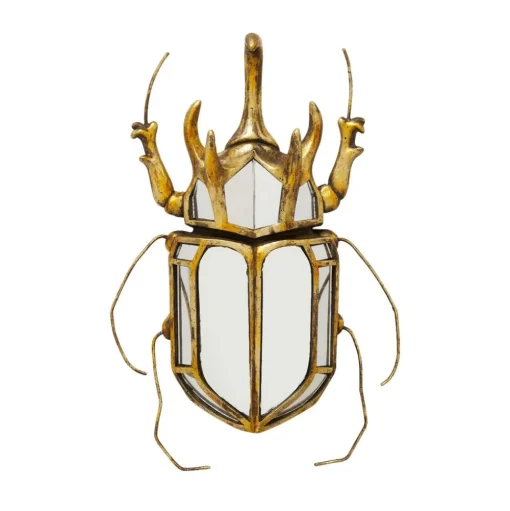 KARE wandobject Kever Spiegel, polyresin, glas, goud