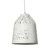 Karman Black Out buiten hanglamp, Ø 50 cm, wit