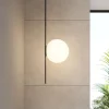 Karman buiten plafondlamp Atmosphere zwart 178 cm kunststof