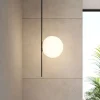 Karman buiten plafondlamp Atmosphere zwart 133 cm kunststof