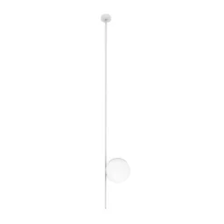 Karman buiten plafondlamp Atmosphere, wit, 178 cm, kunststof