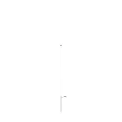 Karman LED grondspies lamp MINUIT, hoogte 105 cm, zwart, IP65