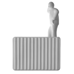Karman Umarell deco-figuur, 15 cm doordacht