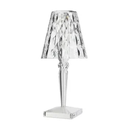 Kartell Big Battery - tafellamp IP54, transparant