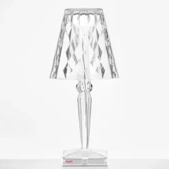 Kartell Big Battery - tafellamp IP54, transparant