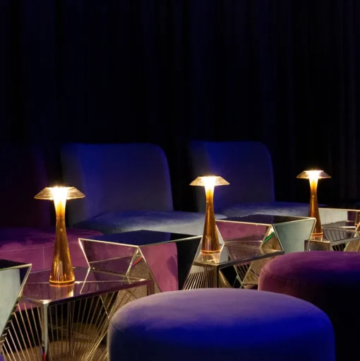 Kartell Space - LED design-tafellamp, goud