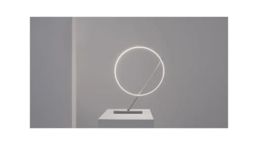 kdln LED vloerlamp Poise, zwart, hoogte 196 cm, dimbaar