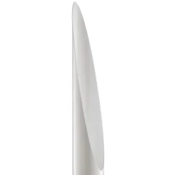 kdln vloerlamp Shakti, zilver, wit gesatineerd, hoogte 200 cm