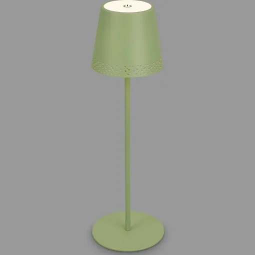 Kiki LED tafellamp, lime groen, IP44, 3.000K